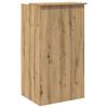 Vidaxl Biurko Recepcyjne Dąb Artisan 55X50X103,5 Cm Drewno Klejone