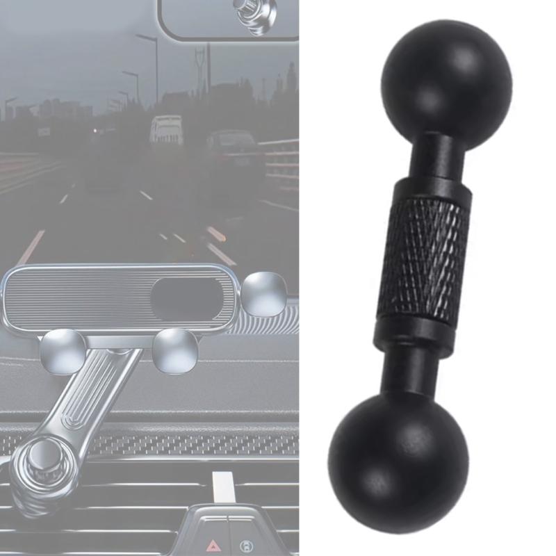 17mm Double Ball Joint Extension Arm Female To Male Head Adapter Suitable For Car Air Vent Phone Navigation Mount Holder