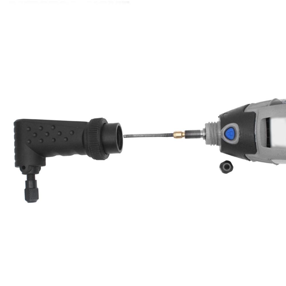 90° Rotation Right Angle Converter Right Angle Tool Accessory  For Rotary Tools