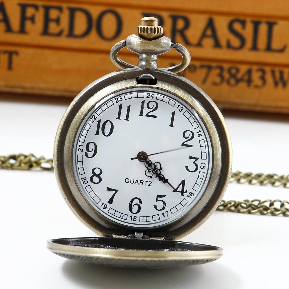 Classic Triangular Quartz Pocket Watch Pendant Clock Chain Exquisite Charm Gifts Ideal for Men Women Collectors Relógio De Bolso