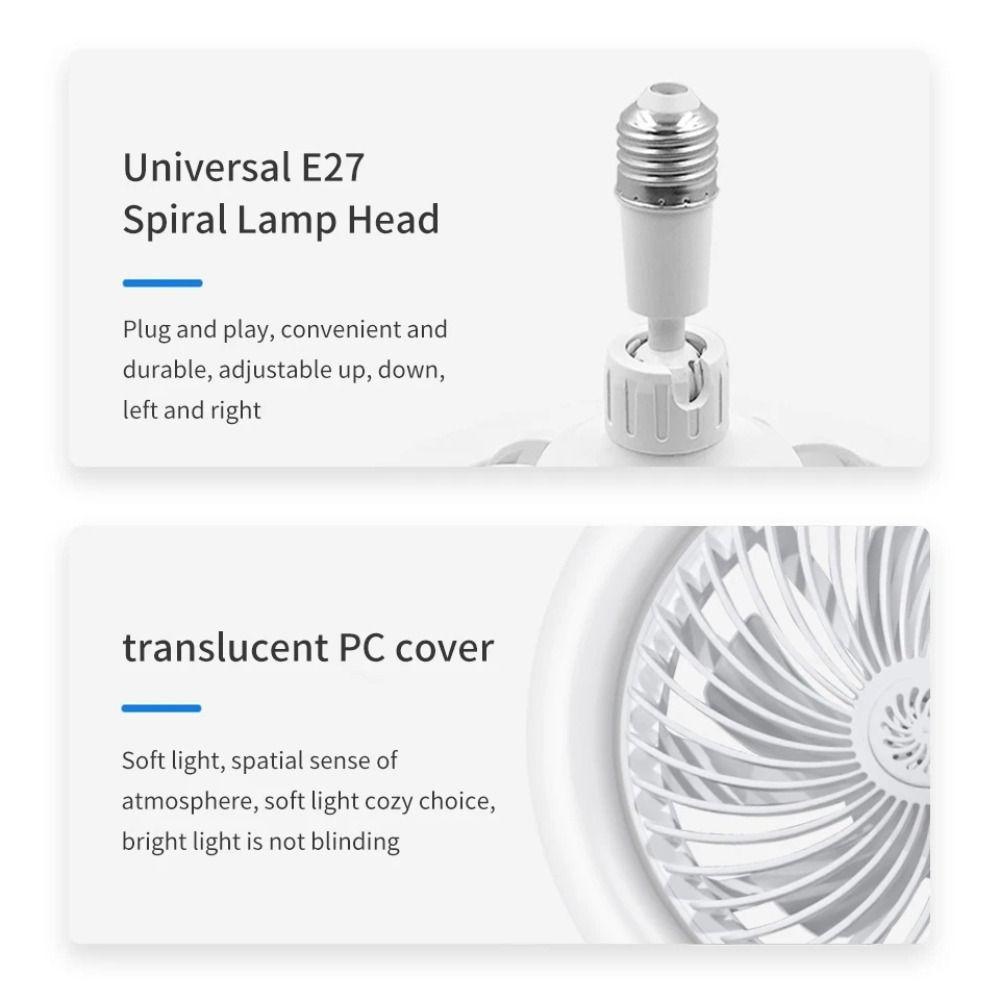2-in-1 LED Lamp Bead Three-speed Mode Fan Ceiling Light Lighting Fixtures LED Fan Light Study