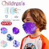 Children's Tie-dye Printing Face Mask Daily Protective Breathable Face Mask