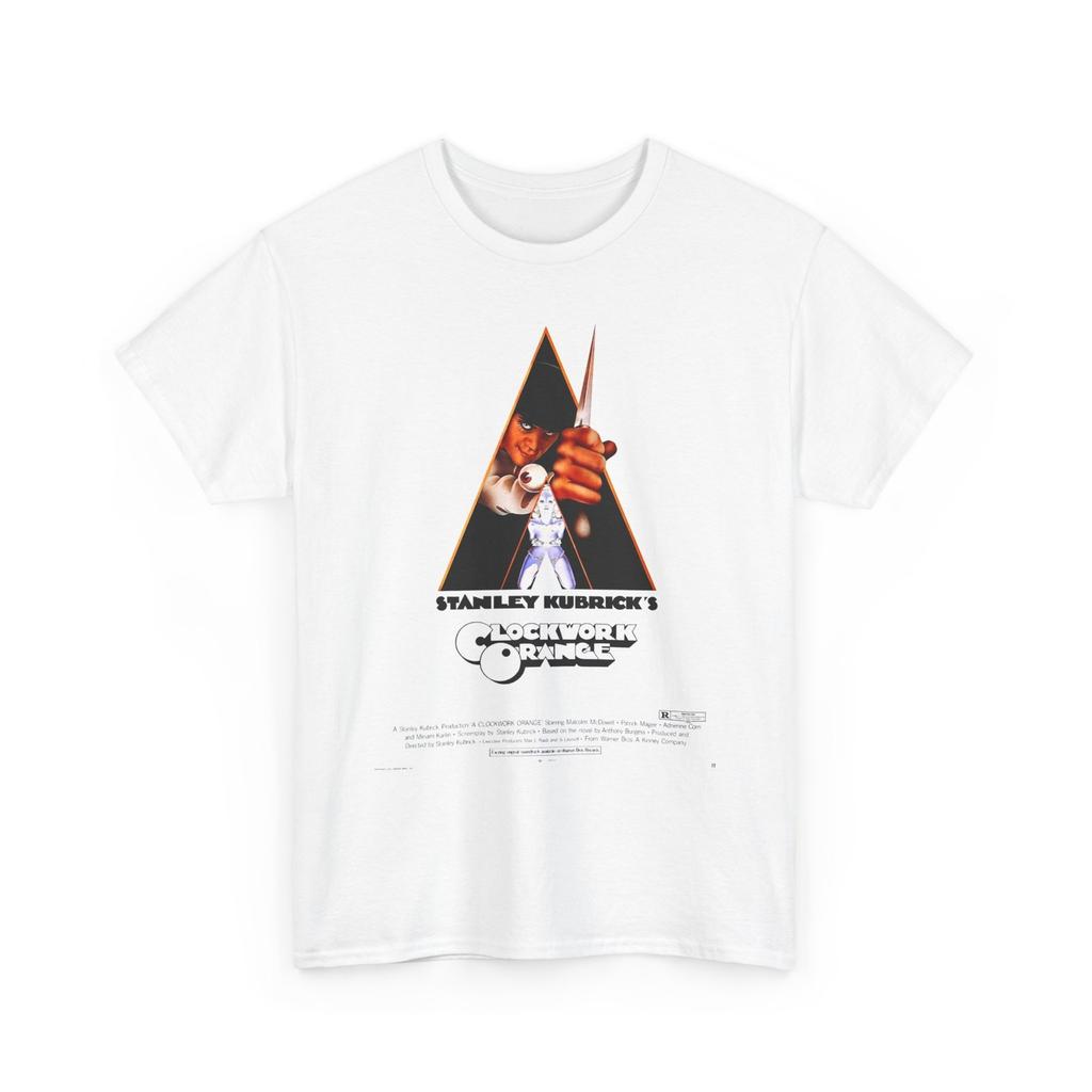 Cult Classic Clockwork Orange Movie Poster Tee Cult Movie Shirt Film Noir Shirt