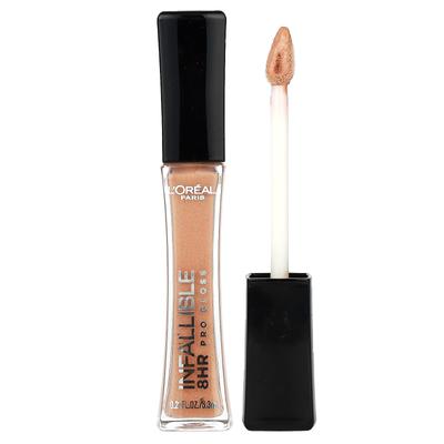 L'Oréal, Infallible, 8Hr Pro Gloss, 405 Coral Sand, 6.3 Ml (0.21 Fl Oz)