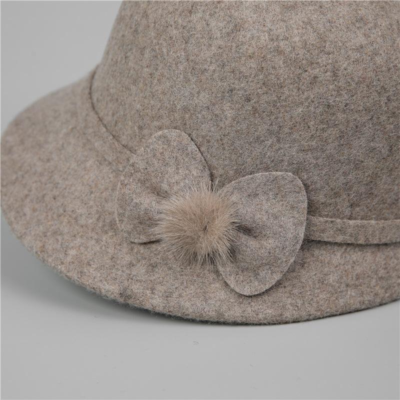 Thickened Woolen Basin Hat for Women, Mothers and Grandmas, Warm in Season