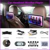 10.1-inch External Headrest DVD Monitor, In-car Rear Seat DVD Player, Rear-seat Electronics.