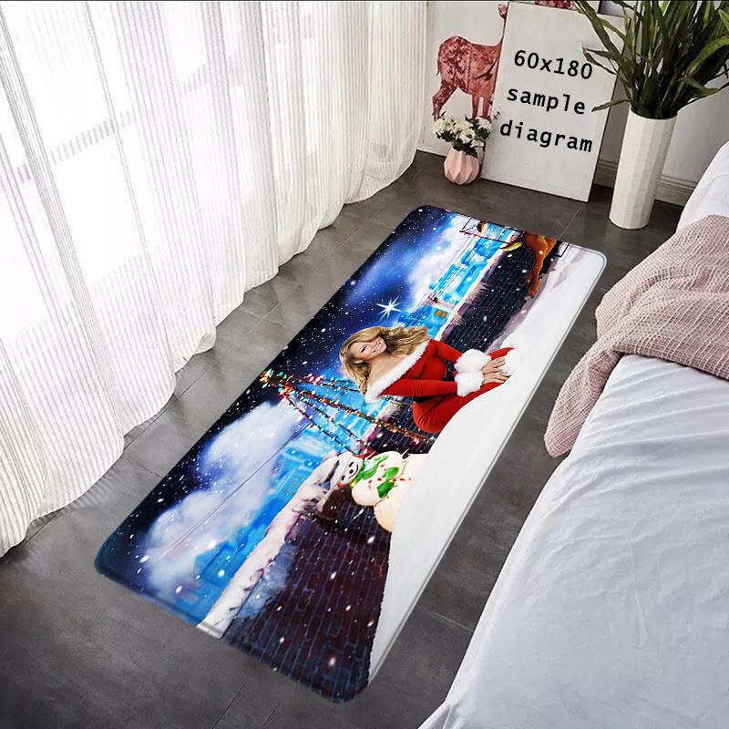 Floor Mat Non-slip Foot Rug for Entryway M-Mariah Carey Hallway Carpet Kitchen Water Adsorbed Rugs Soft Bedside Mats Home Decor