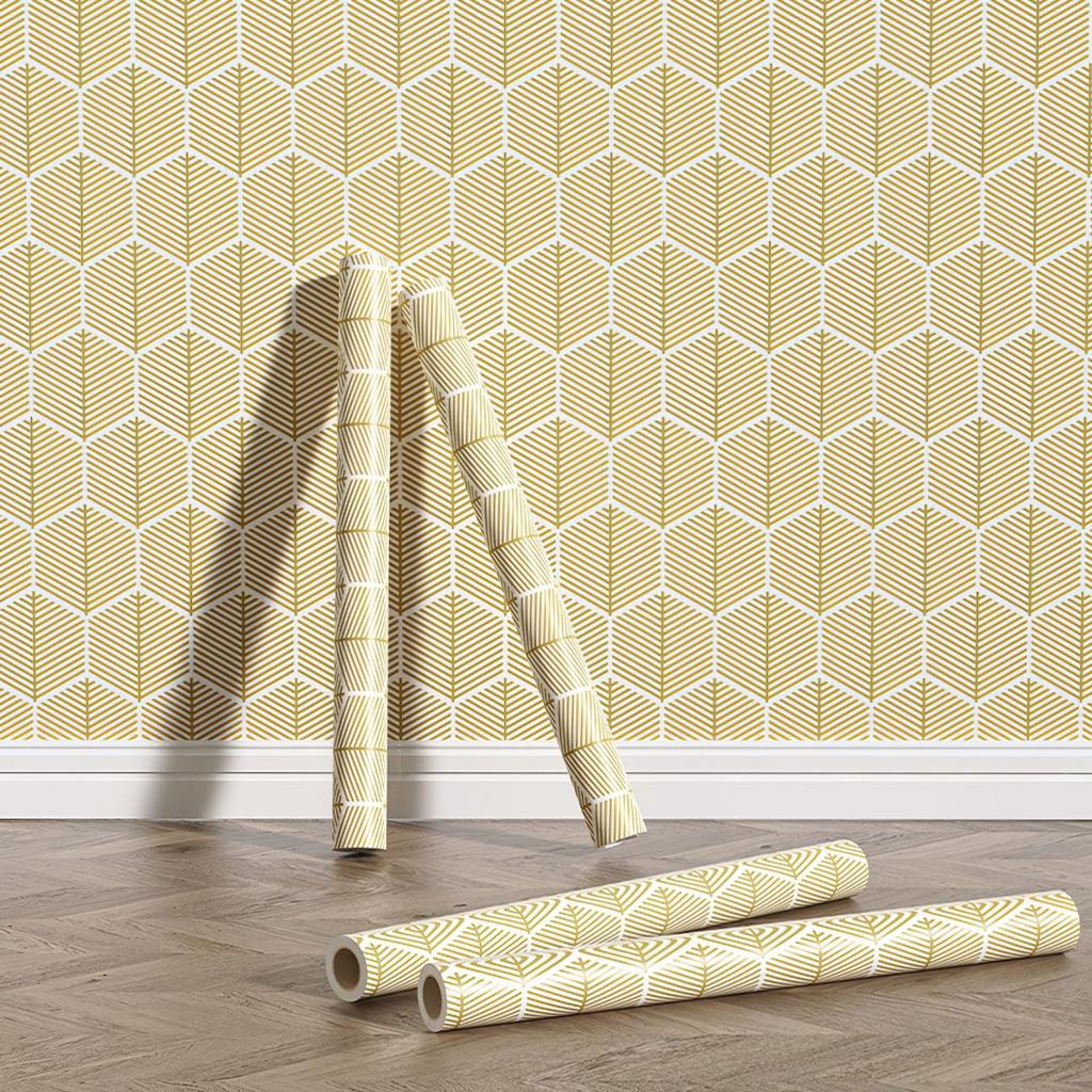 Nordic Wall Panels-Scandinavian Self-Adhesive PVC Wallpaper,Peel & Stick TV Accent Wall Decor for Living Room & Home Renovation