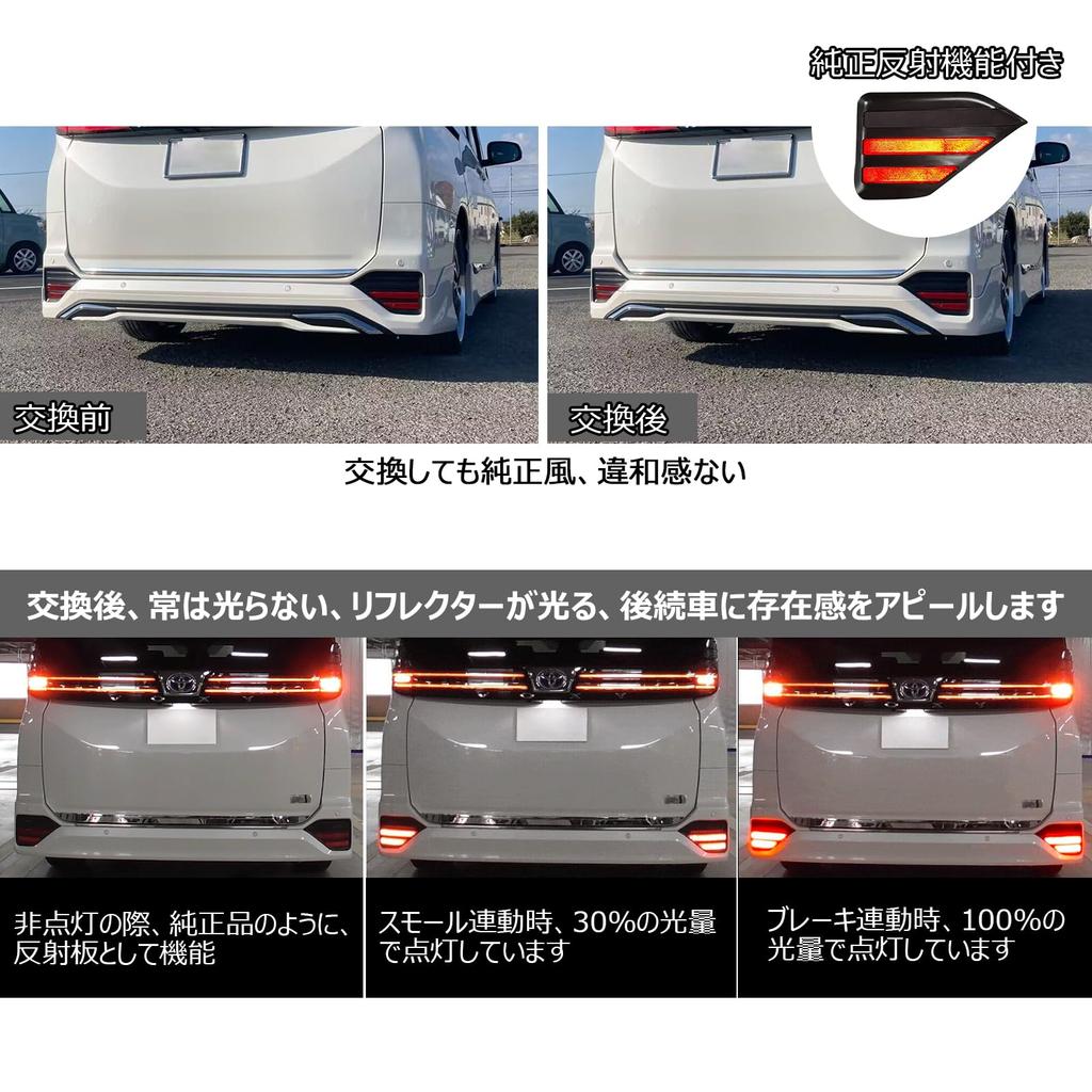 OPPLIGHT 90 Series LED Vlastní díly pro 90 Technickou kontrolu vozidla s OEM odrazkou Brzdové a Obrysové světlo Zadní LED odrazka OEM Bez úprav Sada 2 kusů