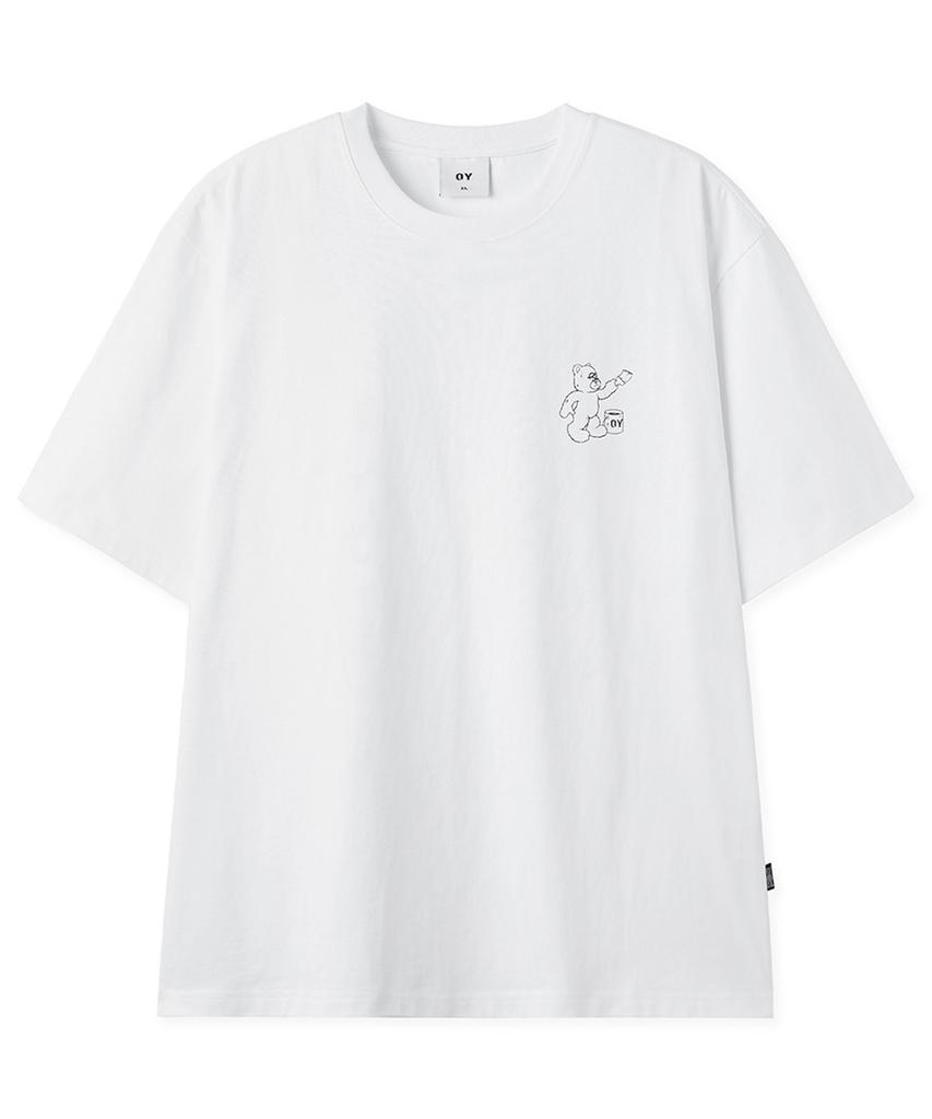 Opeunyadeu(Owai) Painting Odolly Tee - White