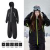 Northeast Snow Town Waterproof Ski Suit Set, Unisex, Single/Double Board, Cotton-Padded, Warm & Professional.