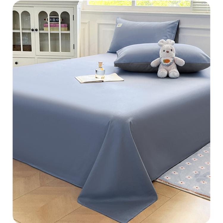 Yongyouwan Cotton Solid Color Double Piece Bed Sheet