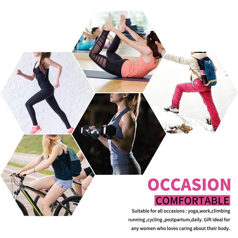 Genie Wirefree Body Shaper Cami with Pads - Tummy Control Sports Vest