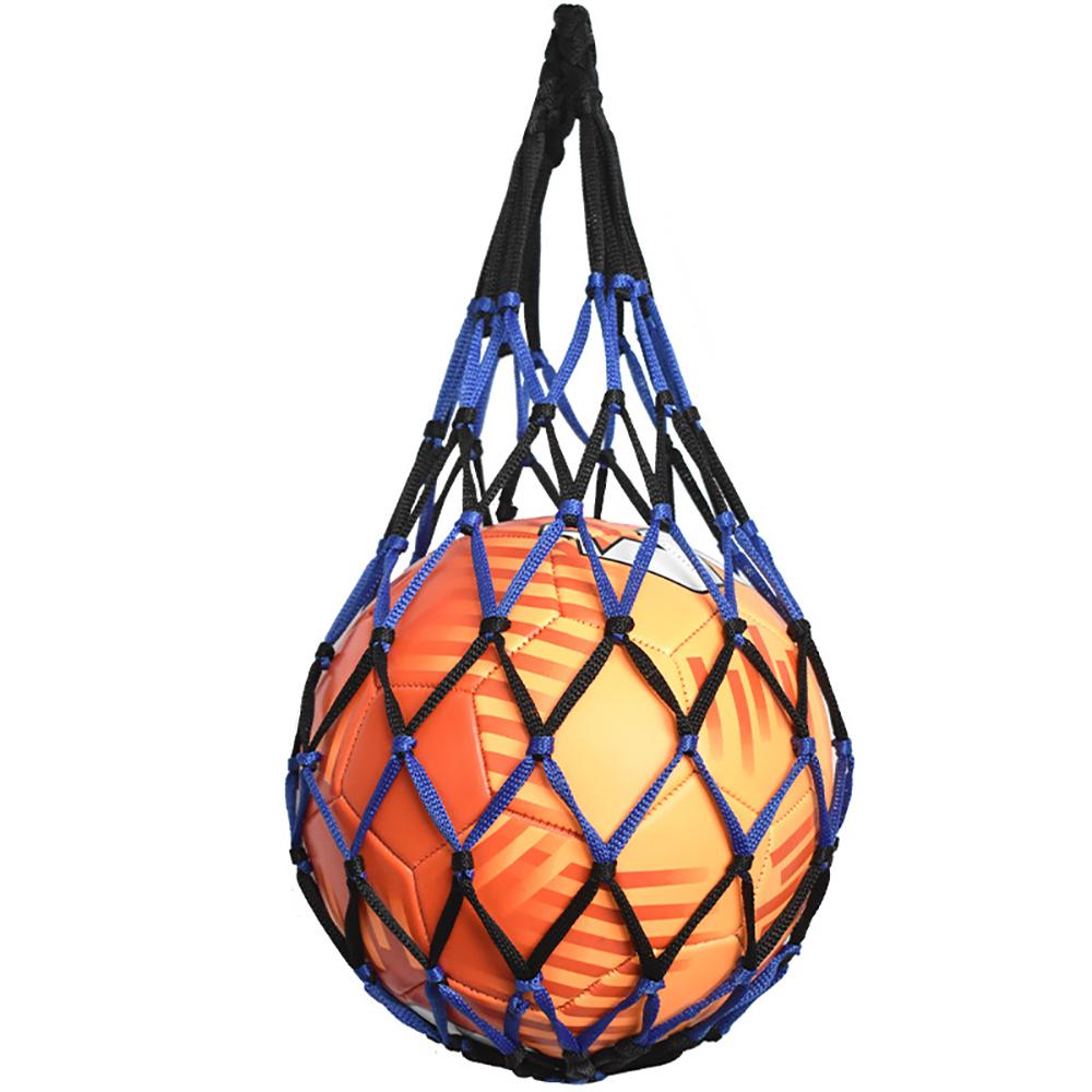 Basketball Net Bag Nylon Weave Storage Bag Single Ball Carry Portable Equipment Outdoor Sports Football Soccer Volleyball Bag