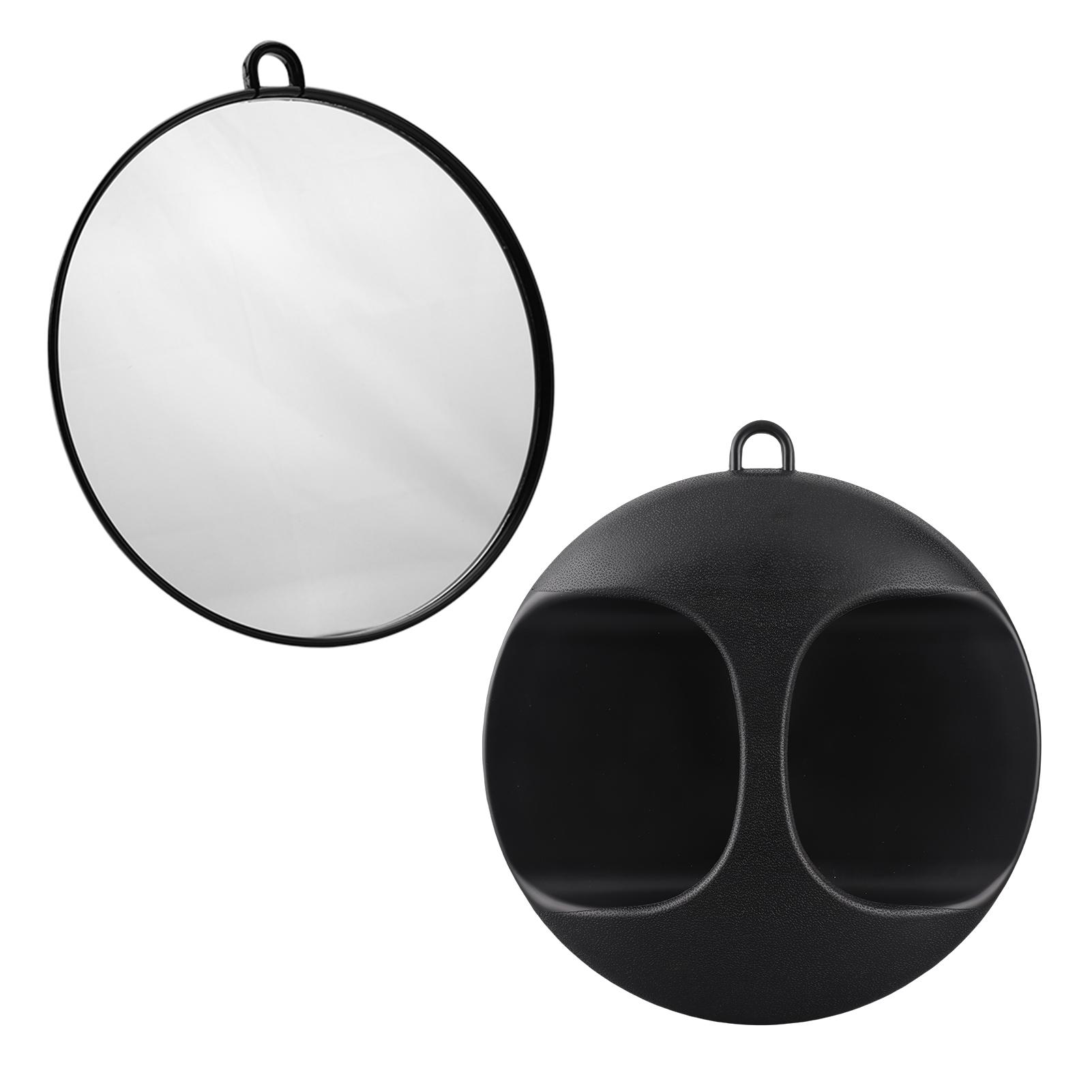 

Hand Held Mirror Round Buty Mirror with Handle Professional Vintage Hairdressing Mirror for Hair Stylist Buty Salon Handheld Salon Mirrors for Men Wom