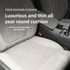 Car Seat Leg Support Extension Suede Universal Auto Seat Extender Leg Cushion For Driver Memory Foam Seat Padding Mat Cover