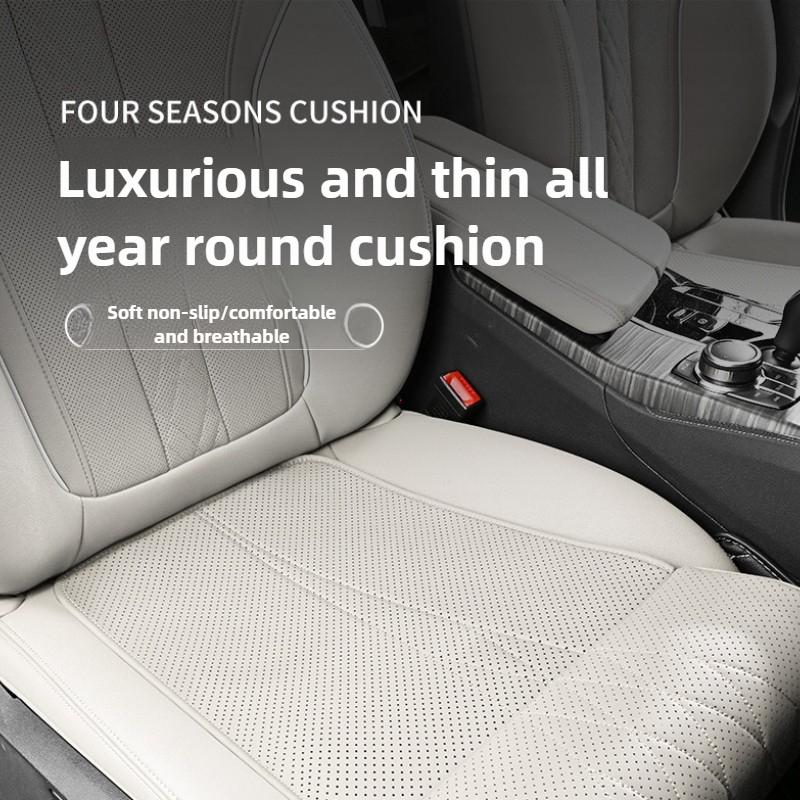 Car Seat Leg Support Extension Suede Universal Auto Seat Extender Leg Cushion For Driver Memory Foam Seat Padding Mat Cover