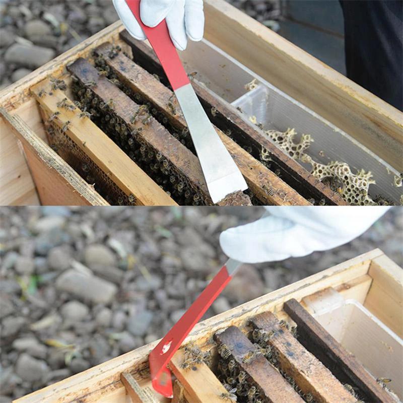 2PCSEven Size Beekeeping Cutting Tools Honeycomb Knife Export Utility Separator Multifunctional Bee Tool Stainless Steel Scraper