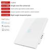 Zigbee Smart Home Glass Touch Control Panel Wifi Wall Switch Waterproof Retro Style Google Assistant Supported Works Alexa