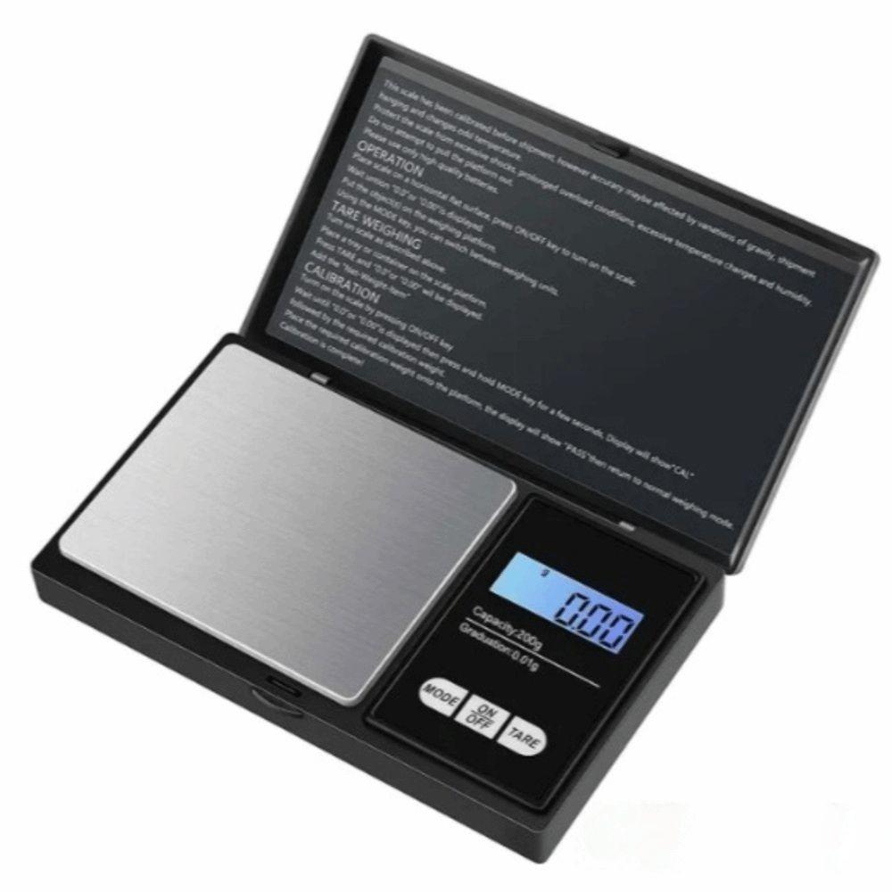 High Precision Pocket Scale Gram Jewelry Scale Portable Electronic Scales  Gold