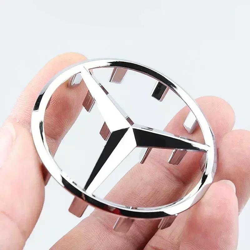 1pcs 52mm 57mm Car Steering Wheel Badge Emblem Sticker For Mercedes Benz W204 W205 W212 W213 W221 W177 W246 GLA GLC CLA A Class NI9