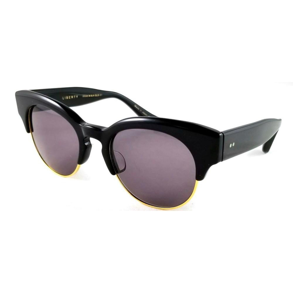 

Dita Liberty Blk 18k Gld Color1 Round Sunglasses Multi