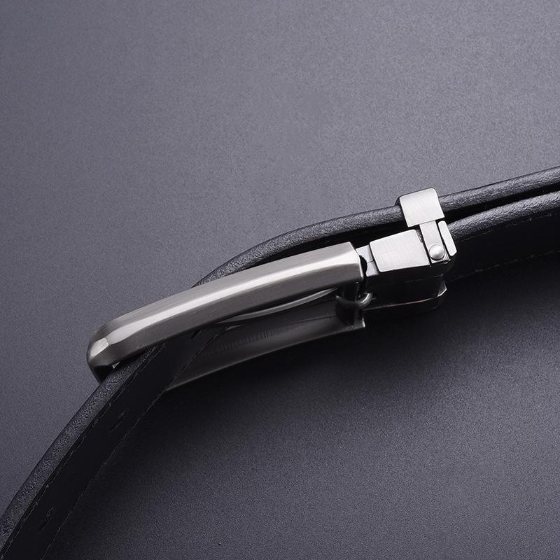 Curea Bărbați, Piele Naturală Primul Strat Piele de Vacă Curea Aliaj de Zinc Cataramă cu Pini Curea Bărbați Curea Premium