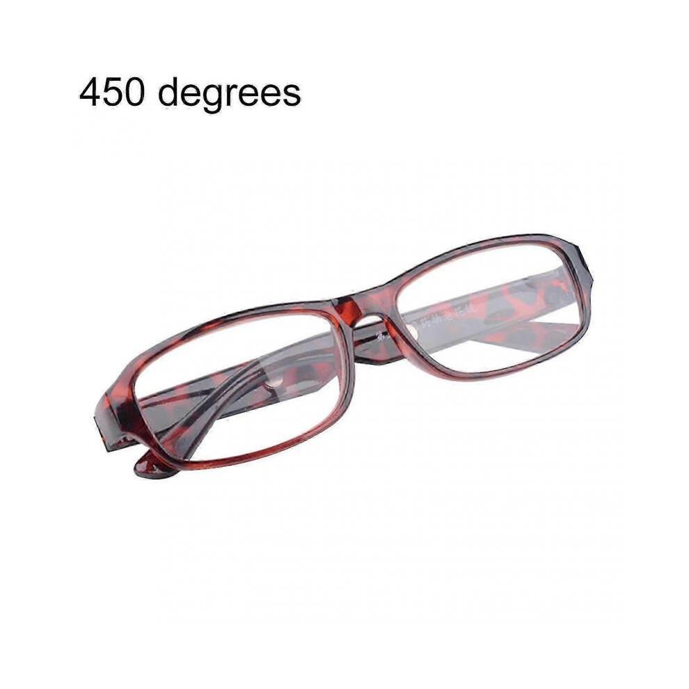(4.5,Red)+4.5 +5.0 +5.5 +6.0 Reading Glasses - Optical Lens Eyewear for Men & Women