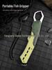 Dual-Color Portable High-Strength Fish Gripper & Lure Pliers with Nylon Glass Fiber Handle