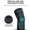 1PC Compression Knee Brace Workout Knee Support for Joint Pain Relief Running Biking Basketball Fitness Knitted Knee Pads Sleeve