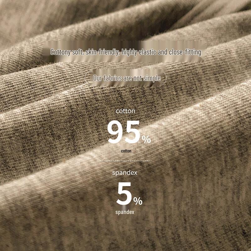 Nanjiren Women's High-Waist Tummy Control Cotton Briefs - 3 Pack