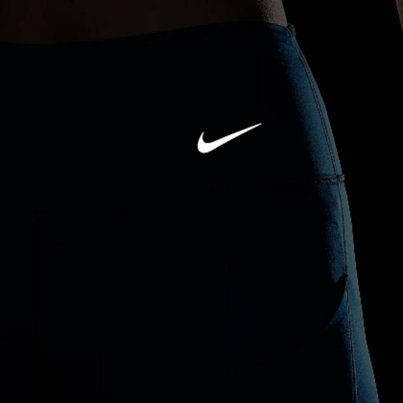 New Nike Nike Go SS23 Athletic Trousers Women's Embroidered Straw Blue DQ5673-460