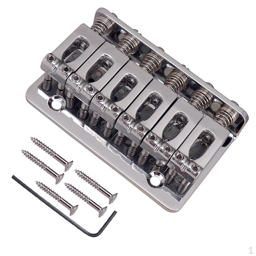 Concave 6 strings Bridge for Electric Guitar