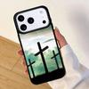 christian cross Mobile Phone Case for IPhone 17 AIR 16pro Max 15 14 13 12 11 Bumper Cover