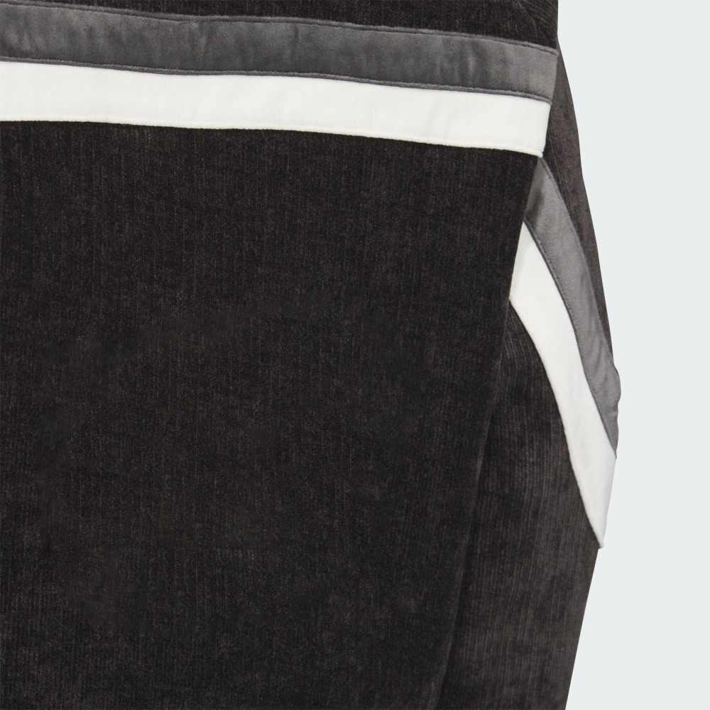 Adidas Originals AW24 Jahr der Schlange Limited Edition Gestreifte Bequeme Hautfreundliche Langarmjacke Damenjacke Schwarz Dunkelgrau JL8442