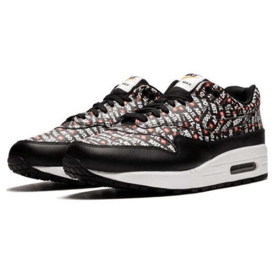 Nike Air Max 1 Just Do It 875844-009 EU 44.5 белый/чёрный