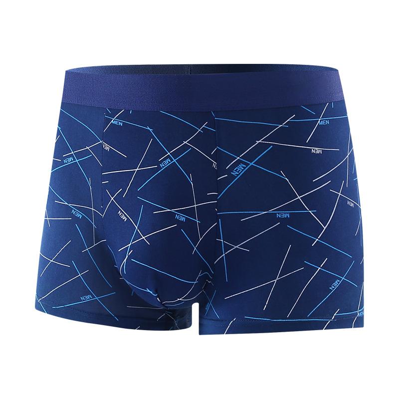 4 Set Men's Underwear Boxers Cotton Male Panties Boxers Breathable Man Boxer Solid Underpants Comfortable Shorts Calzoncillo Hombre