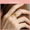 Chic And Sophisticated Open Adjustable Ring For Women Celebrating The Year Of The Dragon