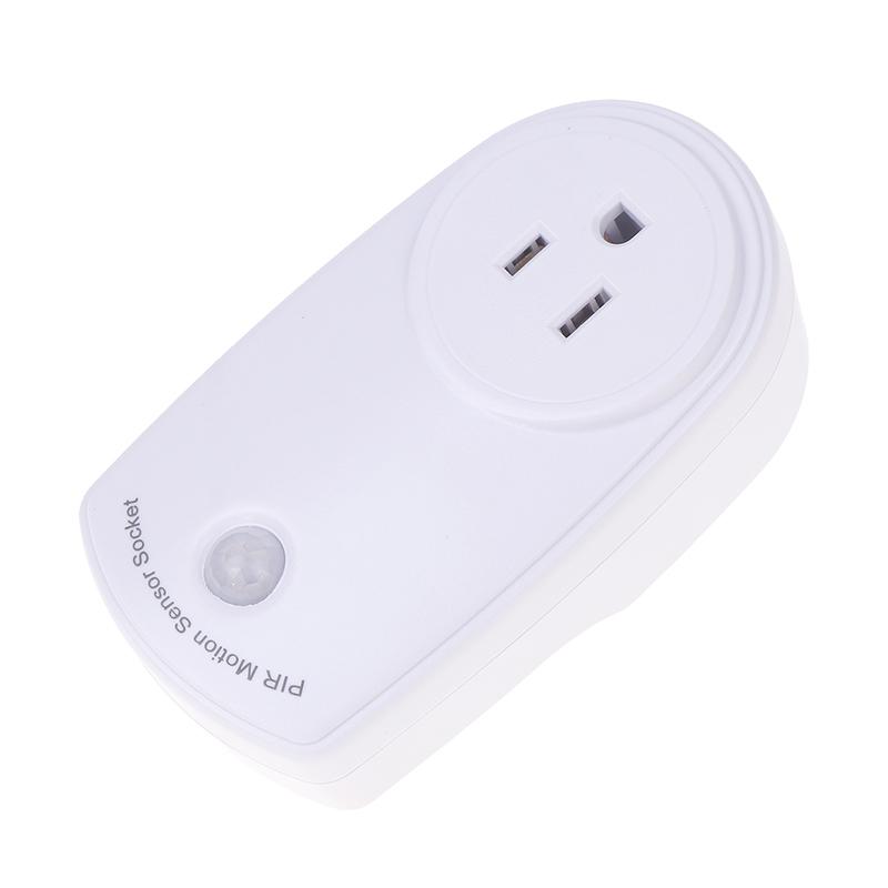 Automatic Induction Pir Infrared Sensor Socket Night Lamp Holder 120-230V 120Degree Degree Wide Angle Automatic Induction Eu Us