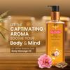 Dr.Ortho Rose & Oud Body Massage Oil 250ml Pack of 1 | Relaxing Aromatic Oil for Muscles & Skin