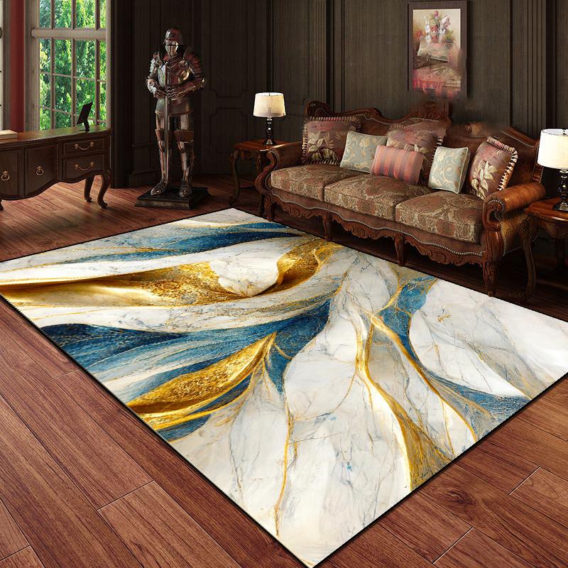 

Modern Luxury Washable Rugs Non Slip Large Area Carpets for Living Room Entrance Door Mat Home Decor 60x90cm