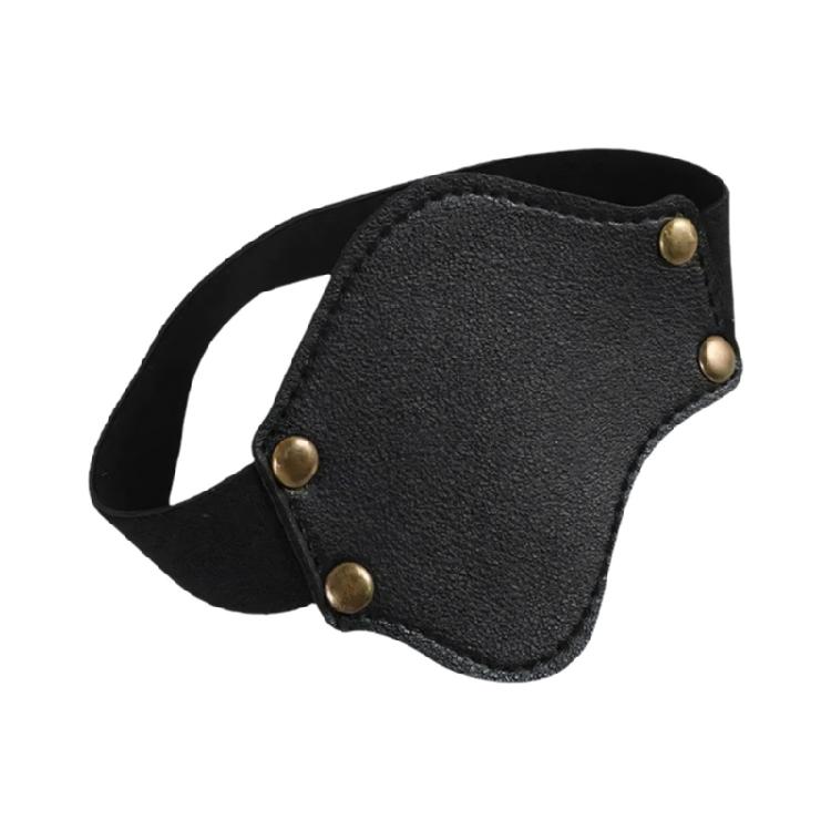 

Anti Abrasion Leather Shoe Covers Adjustable Ergonomic Shoe Protectors Guard with Elastic Band for Motorcycling Riding чёрный