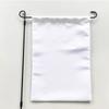 12x18 Zoll Doppelseitig Weiß Sublimation Rohling Polyester Flaggen DIY für Garten Hof Leere Banner Sublimation Rohling