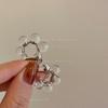 Transparent beaded earrings