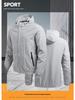 Men's Korean Style Casual Baseball Jacket with Hood - Solid Color, Trendy, Customizable