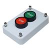 High Current Push Button Switch Momentary Push Button Industrial Control Box Dual Switch Design IP65 Waterproof Rating