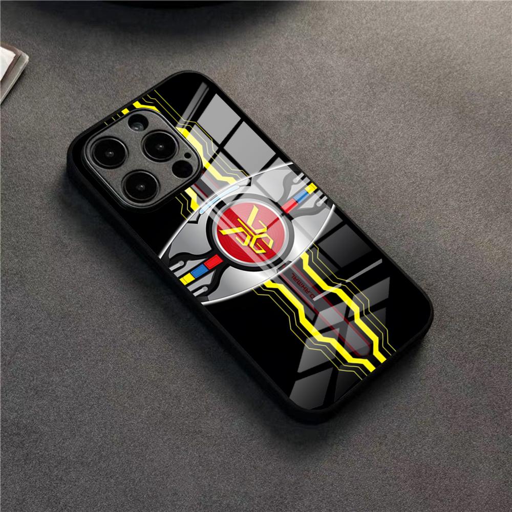 

Чехол-телефон Dekaranger SPD Morpher для 17 Pro Max IPhone 16 Pro 14 12 11 13 Mini X XR XS 15 Plus SE Стеклянная крышка iPhone13 ProMax