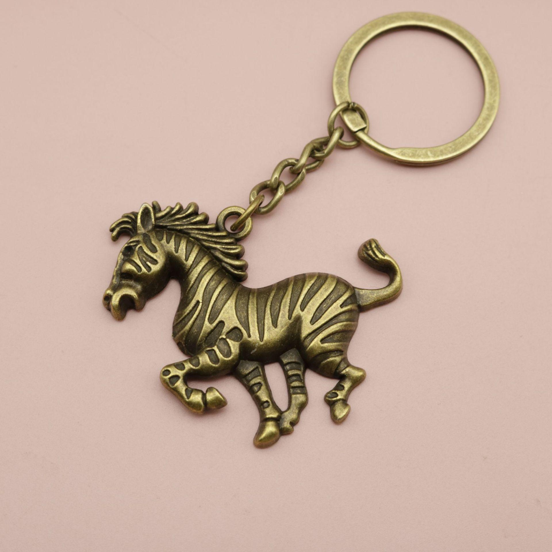 

Горячие продажи ювелирных изделий, минималистский кулон-брелок с лошадью one size