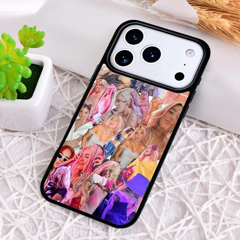 Karol G Bumper Phone Case for iPhone 17 Air 16 15 11 12 14 13 Pro Max Shockproof Cover