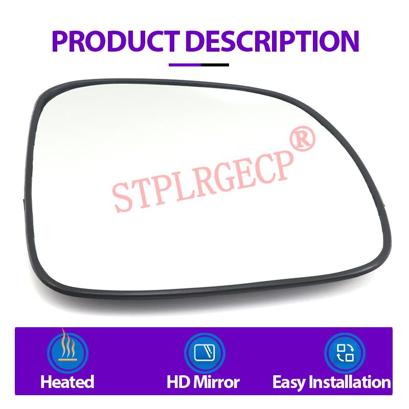 Door Wing Mirror Glass Heated Left Right Side Car-styling Rearview Mirror for Chevrolet Captiva C100/C140 Facelift 2012-2018